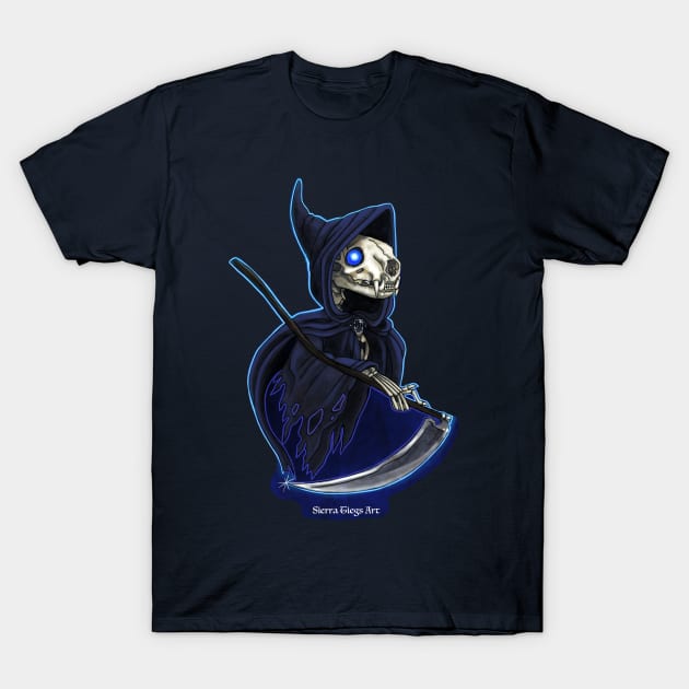 Grim Reaper Ferret T-Shirt by SierraTiegsArt